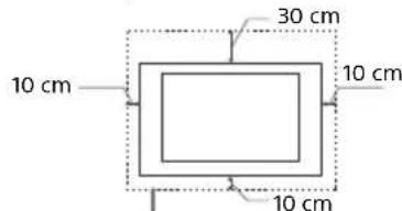 SONY Bravia KD65XF7003 - Ventilación - 1