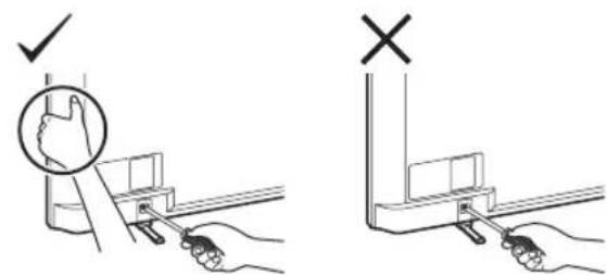 SONY Bravia KDL42R500A - Сборка настольной подставки - 2