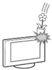 SONY Bravia KDL42R500A - Eclats et projection d'objets : - 1