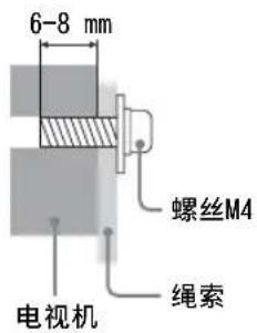 SONY Bravia KDL42R500A - 3: 避免电视机倾倒 - 2