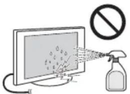 SONY Bravia KDL42R500A - Cleaning: - 1