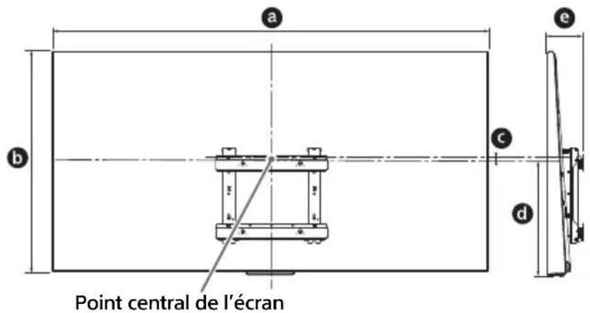 SONY Bravia KD65X9000B - SU-WL500(KD-79X9000B uniquement) - 4