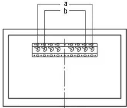 SONY Bravia KD65X9000B - 和挂壁式支架随附的使用说明书中的 “ 将电视机 - 1