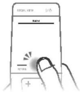 SONY Bravia KD65X9000B - Lancement du Didacticiel de la télécommande tactile - 1