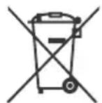 SONY Bravia KD49XF7000 - Entsorgung von gebrauchten elektrischen und elektronischen Geräten (anzuwenden in den Ländern der Europäischen Union und anderen Ländern mit einem separaten Sammelsystem für diese Geräte) - 1