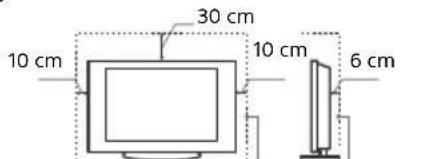 SONY Bravia KDL40RE455 - Ventilação - 2