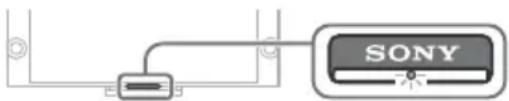 SONY Bravia KD65X9005A - Die Beleuchtungs-LED ist eingeschaltet. - 1