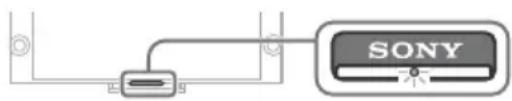 SONY Bravia KD65X9005A - Osvětlení LED svítí. - 1