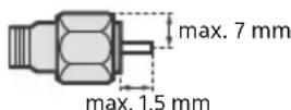 SONY Bravia KDL32R415B - Empfehlung für Stecker des F-Typs - 1