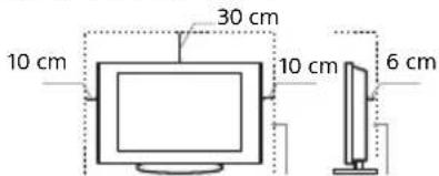 SONY Bravia KDL32R415B - Ventilatie - 2