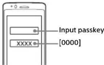 SONY MEXN6000BD - Pairing and connecting with a BLUETOOTH device - 3