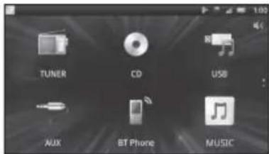 SONY MEXN6000BD - Selezione della sorgente o dell'applicazione - 1