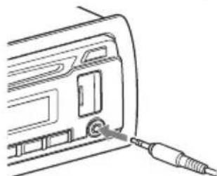 SONY MEXN6000BD - Anschlieben eines tragbaren Audiogeräts - 1