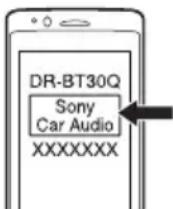 SONY MEXN6000BD - Pairing und Herstellen einer Verbindung mit einem BLUETOOTH-Gerät - 2