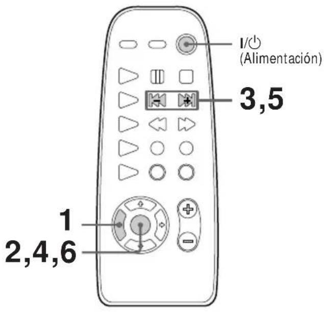 SONY CMTED1A - Paso 2: Ajuste de la hora - 1