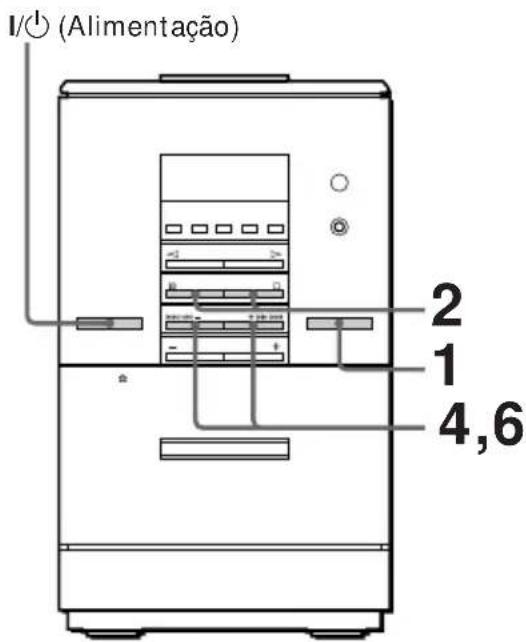 SONY CMTED1A - Passo 3: Pré-programar estações de rádio - 1