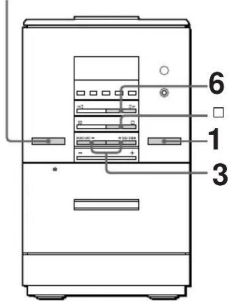 SONY CMTED1A - - Reproduccion de programa - 1