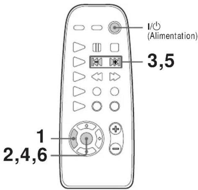 SONY CMTED1A - Etape 2: Réglage de l'horloge - 1