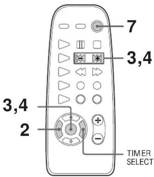 SONY CMTED1A - Grabación con temporizador de programas de radio - 2