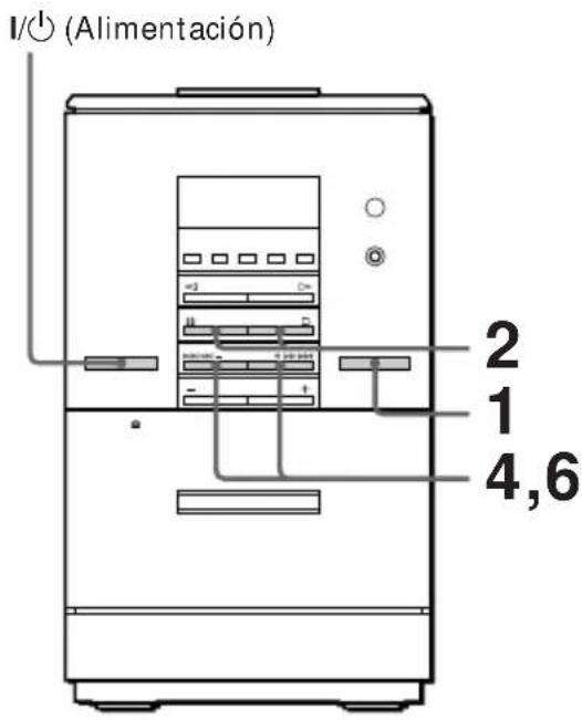 SONY CMTED1A - Paso 3: Programación de emisoras de radio - 1