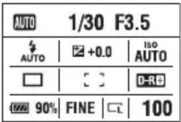 SONY Alpha DSLRA350H - Réglez l'interrupteur LIVE VIEW/OVF sur « OVF » - 3