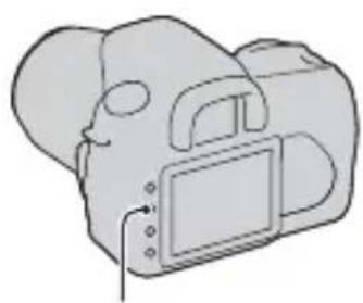 SONY Alpha DSLRA350H - Per commutare la visualizzazione delle informazioni di registrazione - 1