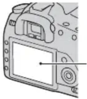 SONY Alpha DSLRA350H - Remarques sur I'ecran LCD et I'objectif - 1