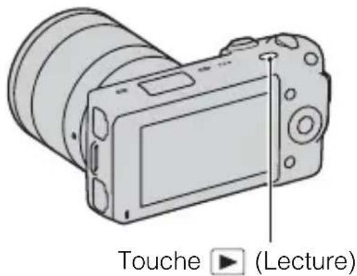SONY Alpha NEX5D - Appuyez sur la touche ▶ (Lecture). - 1