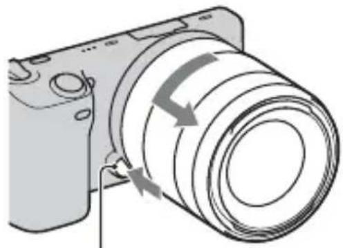 SONY Alpha NEX5D - Retrait de l'objectif - 1