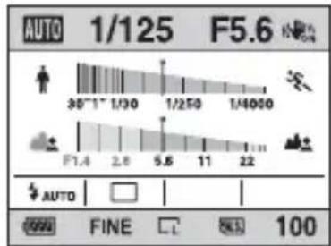SONY Alpha DSLRA380H - Impostare il commutatore LIVE VIEW/OVF su "OVF". - 3