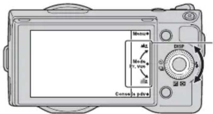 SONY Alpha NEX5K - Molette de commande - 1