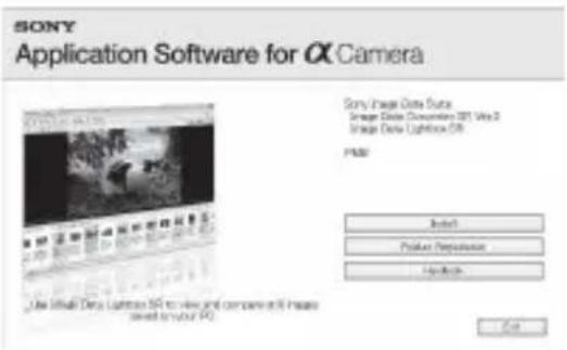 SONY Alpha NEX5K - Accendere il computer e inserire il CD-ROM (in dotazione) nell'unità CD-ROM. - 1