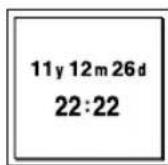 SONY ICDUX522F - Pour afficher la date et l'heure actuelles - 1