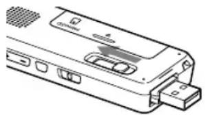 SONY ICDUX522F - Déconnectez l'enregistreur IC de votre ordinateur. - 2