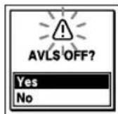 SONY ICDUX522F - Quand « AVLS » est réglé sur « OFF » - 1