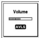SONY ICDUX522F - Quand « AVLS » est régèle sur « ON » - 1
