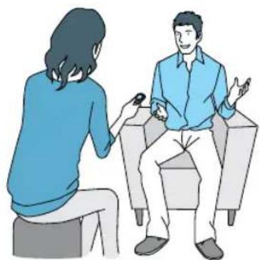 SONY ICDUX522F - Enregistrement d'une interview - 1