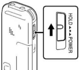 SONY ICDUX522F - Pour désactiver les fonctions des boutons (fonction HOLD) - 1