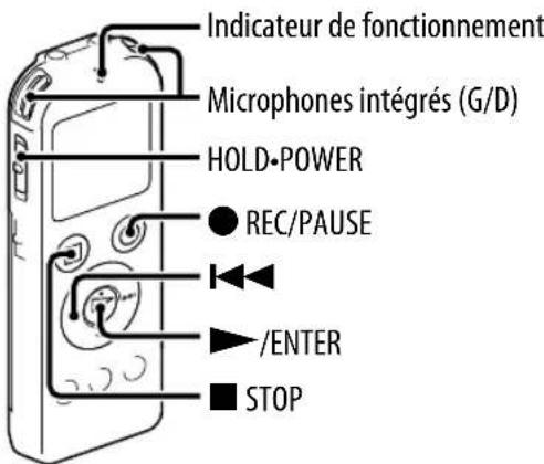 SONY ICDUX522F - Enregistrement de base - 1