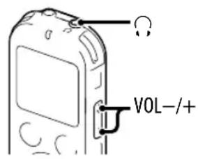 SONY ICDUX522F - Contrôle de l'enregistrement - 1