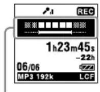 SONY ICDUX522F - Appuyez sur  REC/PAUSE en mode d'arrêt. - 1