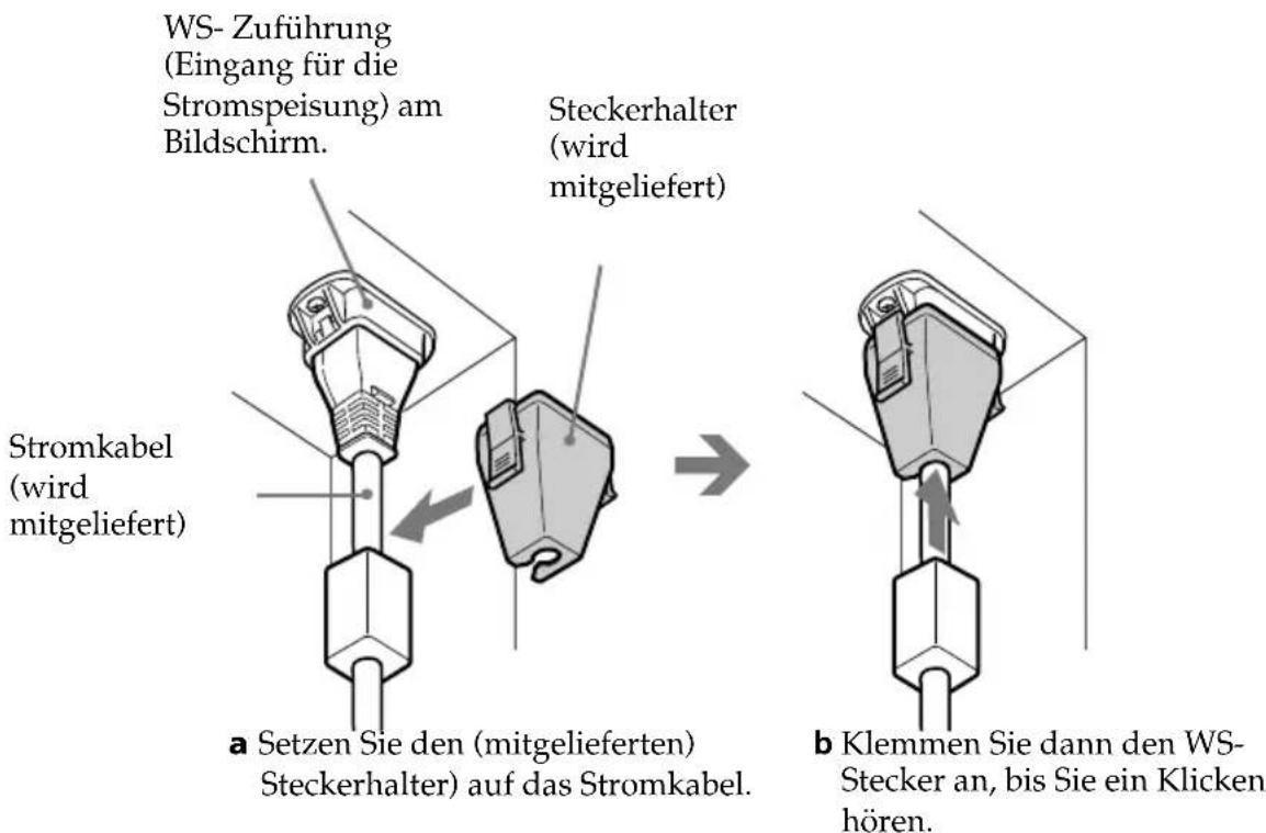 SONY KE42MR1E - Anschluss des Fernsehers mit Plasma-Bildschirm an die Empfangseinheit - 4