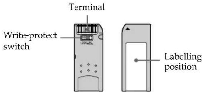SONY KE42MR1E - On handling the "Memory Stick" - 1