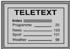 SONY KE42MR1E - To Switch On Teletext: - 1