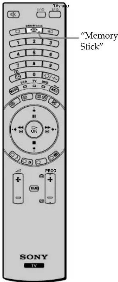 SONY KE42MR1E - Displaying the Memory Stick Home - 2