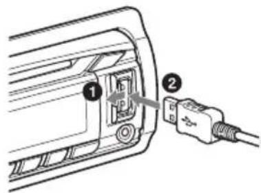 SONY CDXGT474UM - Playing back a USB device - 1
