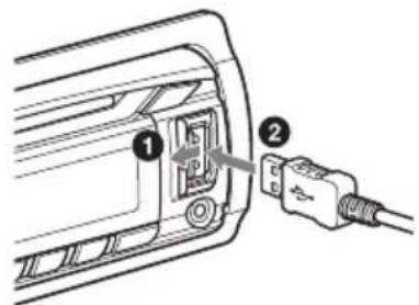 SONY CDXGT474UM - Wiedergabe mit einem USB-Gerät - 1