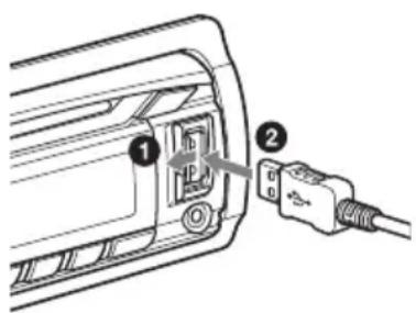 SONY CDXGT474UM - Een USB-apparaatafspelen - 1