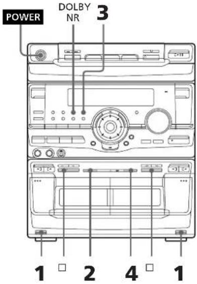 SONY MHCGR7 - Grabacióndeuna cinta - 1