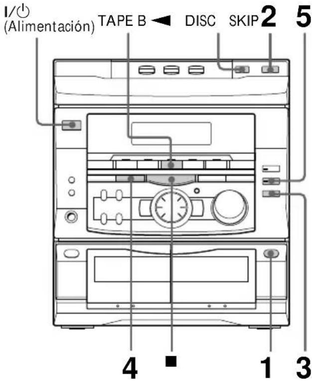SONY MHCR300 - — Grabación sincronizada de CD - 1